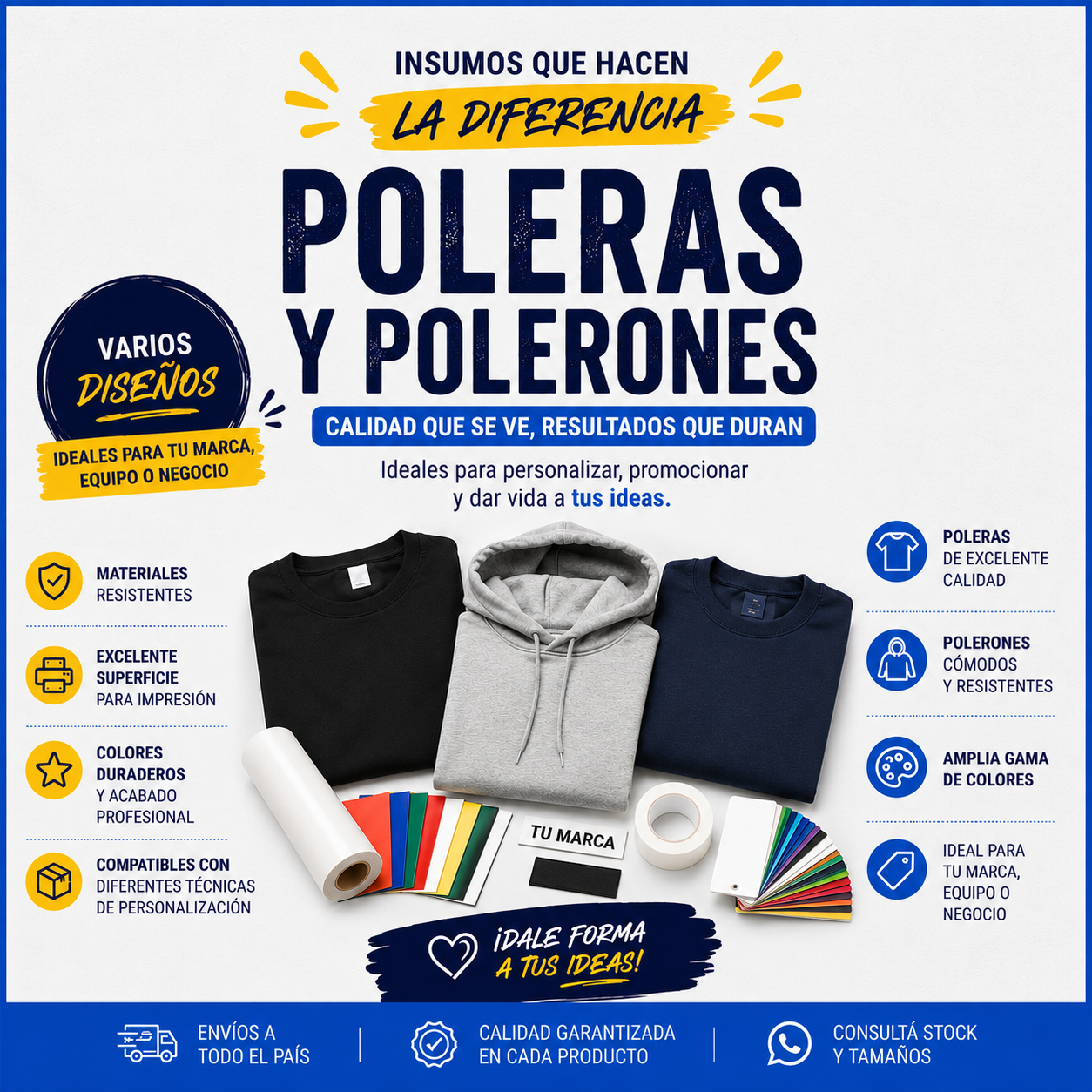POLERAS Y POLERONES