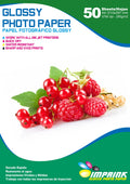Papel Fotografico Glossy Brillante A4 De 260gr/50 Hojas