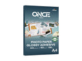 PAPEL ADHESIVO FOTOGRÁFICO 135G A4 ONCEPRINT 50 HOJAS ANTIÓXIDO